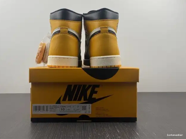 Rep LUCY Jordan 555088-711 Air 1 High Toe OG Yellow 0614